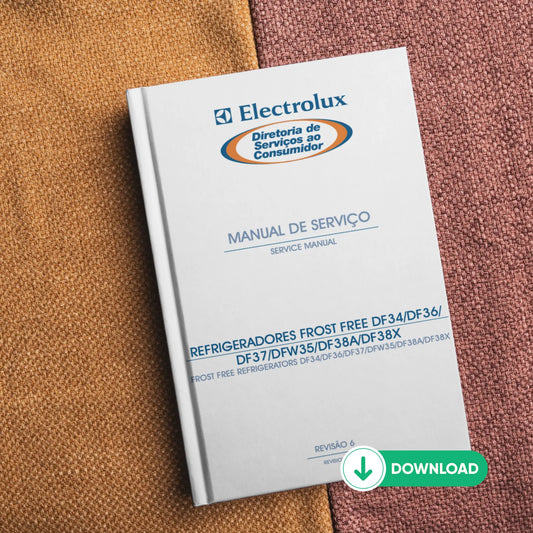 Manual técnico de servicio de congeladores horizontales y verticales Electrolux - Descargar PDF