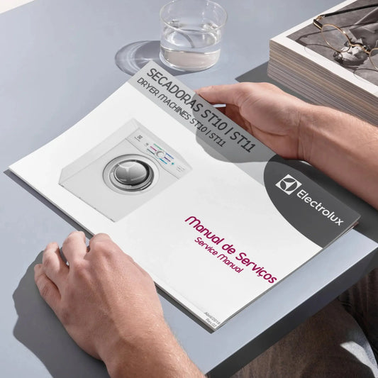 Manual de servicio de la secadora Electrolux ST10, ST11 - Descargar PDF