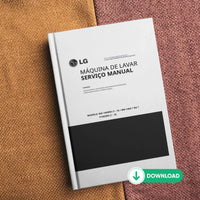 Manual Técnico de Serviços Lava e Seca LG WD1403, WD1409, F1403 - Baixar PDF