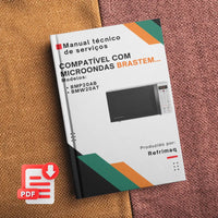 Manual técnico de servicio de microondas Brastemp BMP20AB y BMW20AT - Descargar PDF