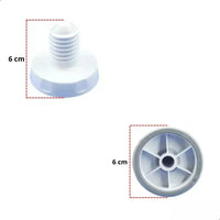 Kit 4 Pé Nivelador Maquina De Lavar Electrolux shopee