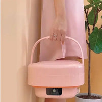 Mini Máquina de Lavar Portátil - Solução Compacta e Eficiente para Suas Roupas shopee