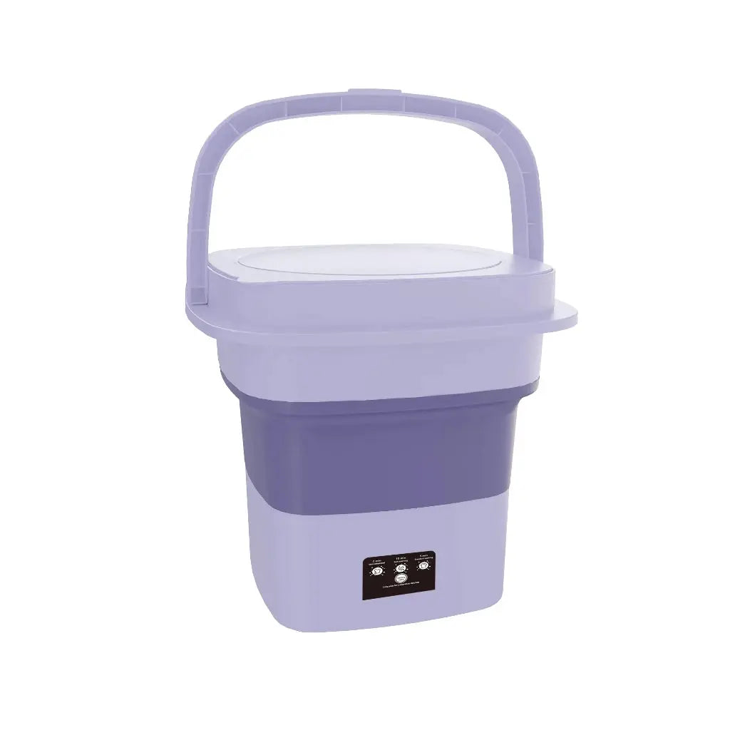 Mini Máquina de Lavar Portátil - Solução Compacta e Eficiente para Suas Roupas shopee