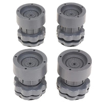 Kit Suporte pé Ajustável para Máquina de Lavar e Móveis - 4 Pés Niveladores shopee