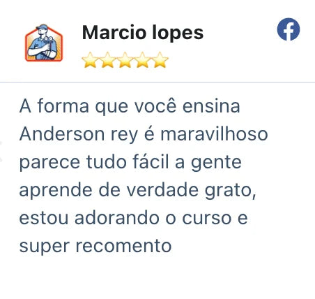 depoimento do aluno Marcio Lopes sobre nosso curso