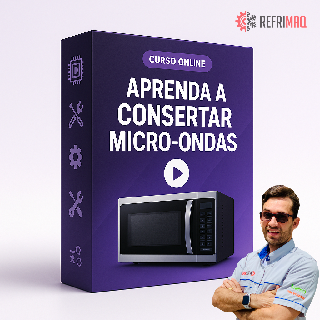 Descubra como consertar microondas com o curso 