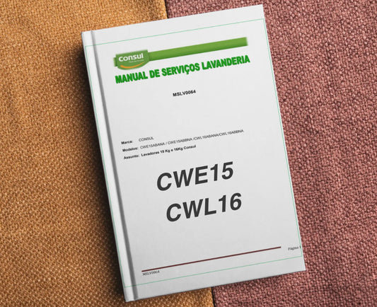 Manual de servicio técnico de Consul CWE15ABANA CWE15ABBNA CWL16ABANA CWL16ABBNA - Descargar PDF