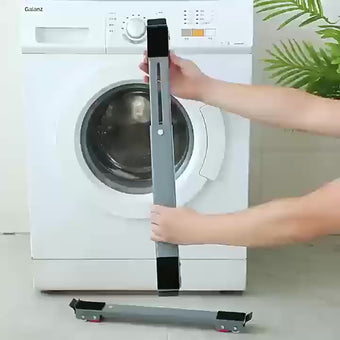 compare product Suporte Ajustável para Máquina de Lavar, Geladeira e Fogão- Base Carrinho com Freio e Alta Capacidade