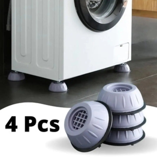 Kit 4 Pés Niveladores para Lava e Seca e Máquina de Lavar shopee