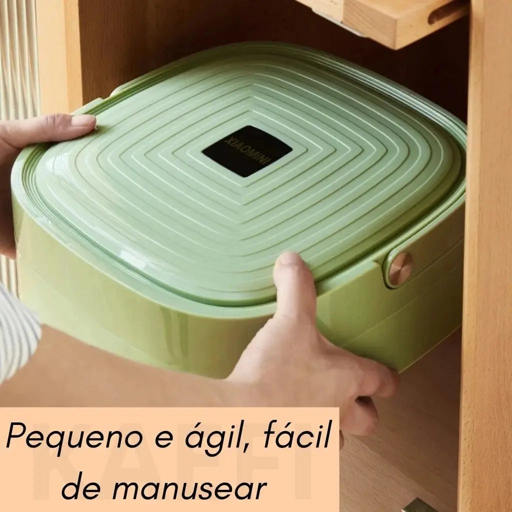 Mini Máquina de Lavar Portátil - Solução Compacta e Eficiente para Suas Roupas shopee