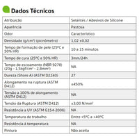 Silicone Q-Borg Pro Acético Alta Temperatura - Solução Ideal para Vedações de Alta Performance shopee
