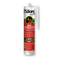 Silicone Q-Borg Pro Acético Alta Temperatura - Solução Ideal para Vedações de Alta Performance shopee